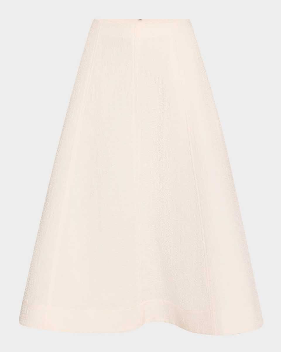 Fellini Textured A-Line Skirt